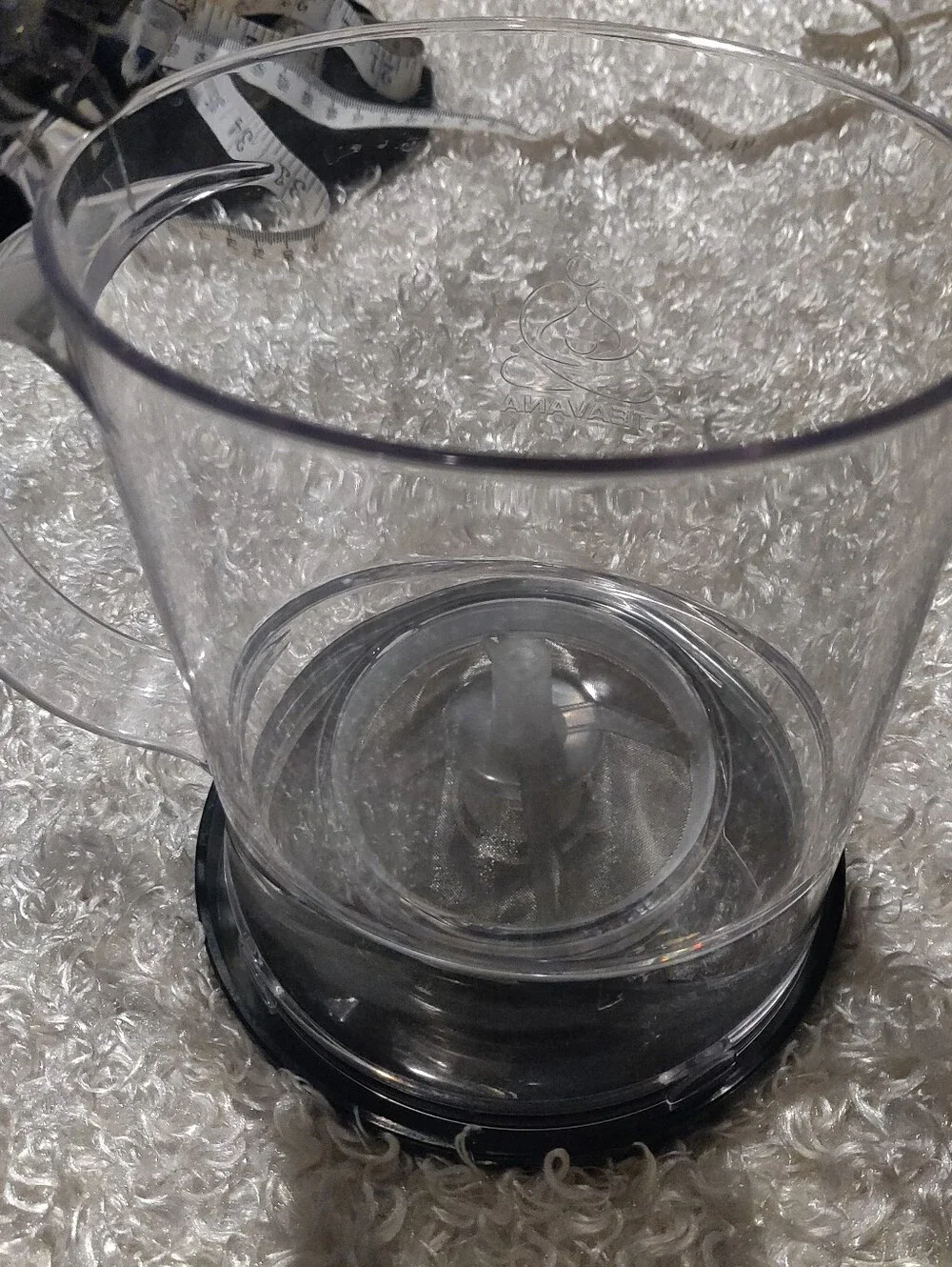 TeaVana Tea Maker Infuser Clear W Base And Detachable Lid